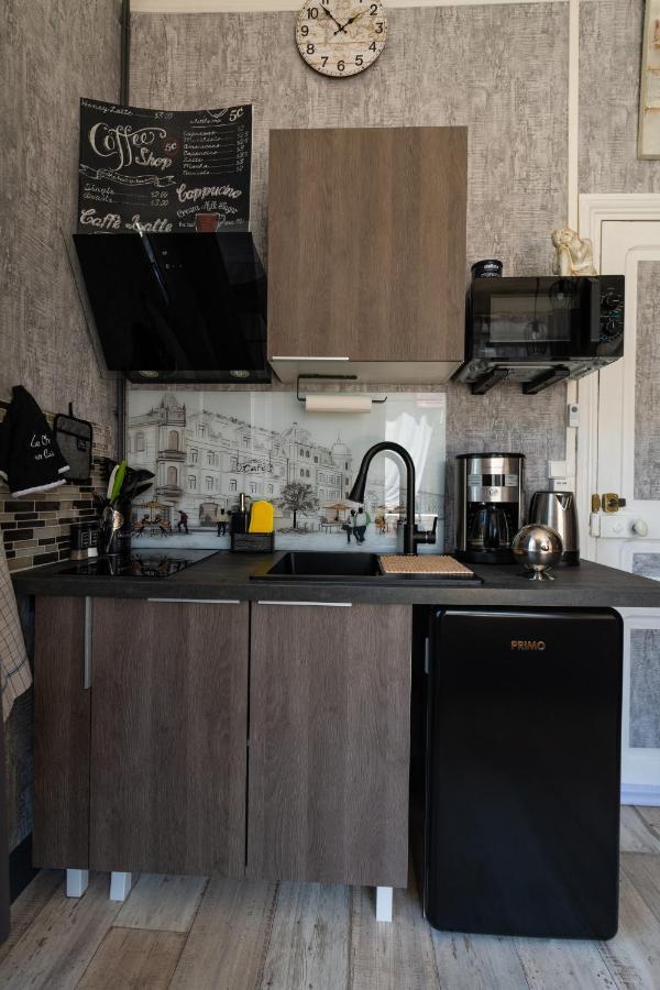 Studio Malou, Cuisine, Salle D'Eau, Terrasse Amenagee Olliergues Экстерьер фото